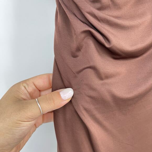 Michael Costello x REVOLVE | Dakoa Gown in Chocolate Brown Cut Out Maxi Dress XS - Picture 11 of 14